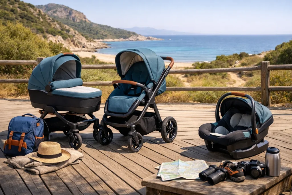 Les poussettes 3 en 1 : une solution tout-en-un pour les parents aventureux