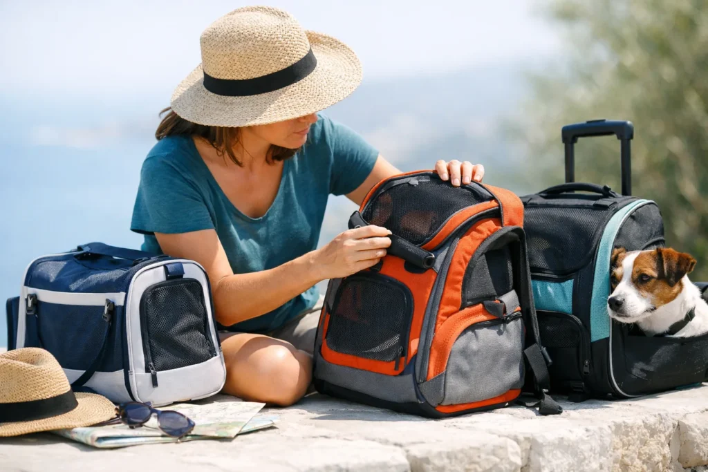 Choisir le meilleur sac de transport pour voyager avec votre chien