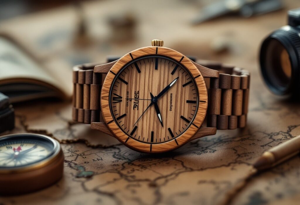 Montres en bois et aventuriers : pourquoi les voyageurs raffolent de cet accessoire