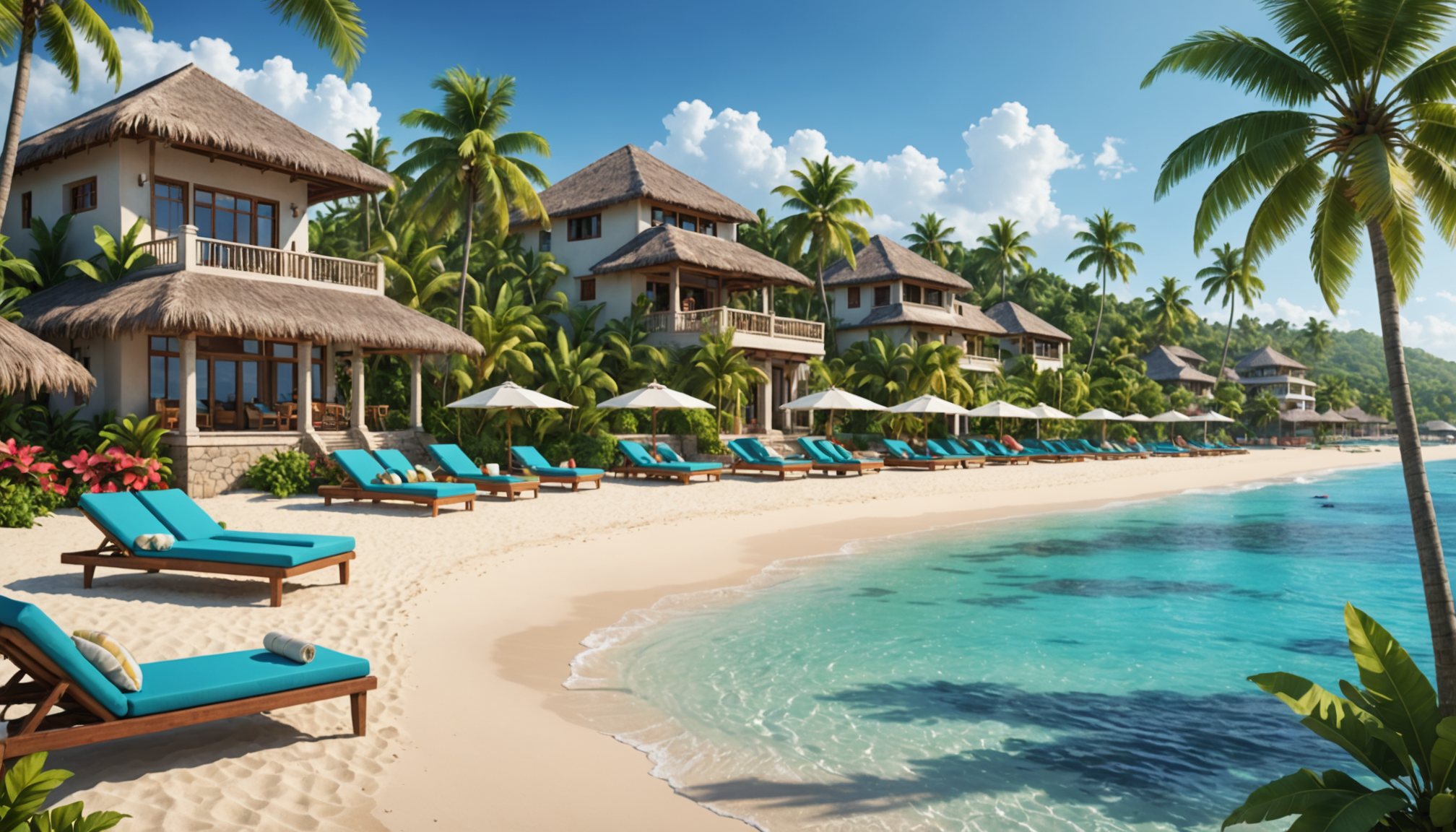 découvrez nos villas et resorts en bord de mer version tropiques avec un accès direct aux plages paradisiaques pour des vacances inoubliables.