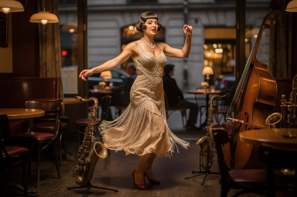 Des clubs de jazz de Chicago aux soirées parisiennes : la robe charleston traverse les frontières du style